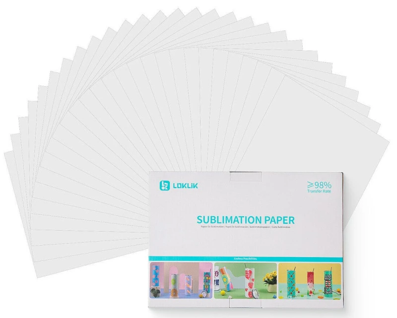 Image of Loklik LOKLiK BG-RSHZ-0041-US-L-B2B photo paper A4 White BG-RSHZ-0041-US-L-B2B