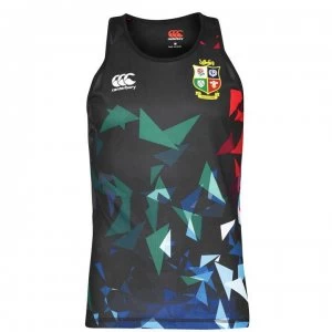 Image of Canterbury British and Irish Lions Singlet Mens - BLACK