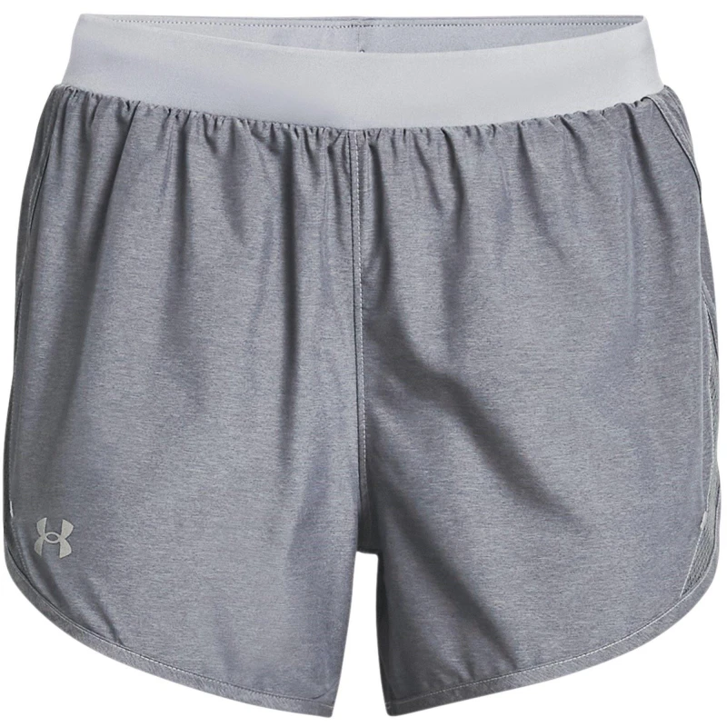 Image of Under Armour Armour UA Fly-By 2-in-1 Shorts Womens - Grey Grey 8