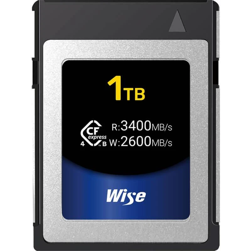 Image of Wise Advanced CFX4-B1024 1TB CFexpress Memory Card