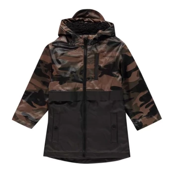 Image of Firetrap PU Rain Mac Infant Boys - Camo