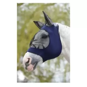 Image of Weatherbeeta Stretch Bug Eye Saver With Ears - Blue