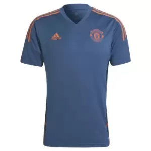 Image of 2022-2023 Man Utd Training Shirt (Blue)