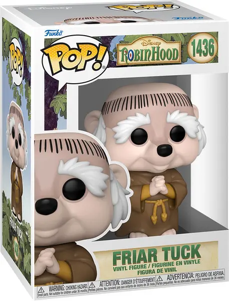 Image of Robin Hood Friar Tuck vinyl figurine no. 1436 Funko Pop! multicolour