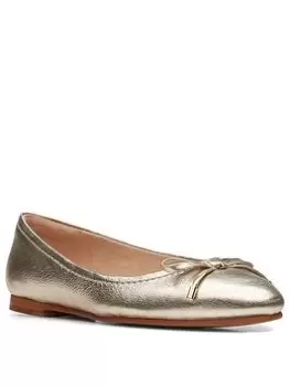 Image of Clarks Grace Lily Shoes - Champagne Leather