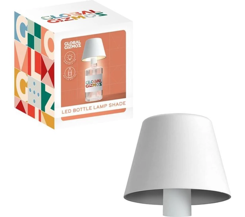 Image of GLOBAL GIZMOS Bottle Light - White 5025301663193