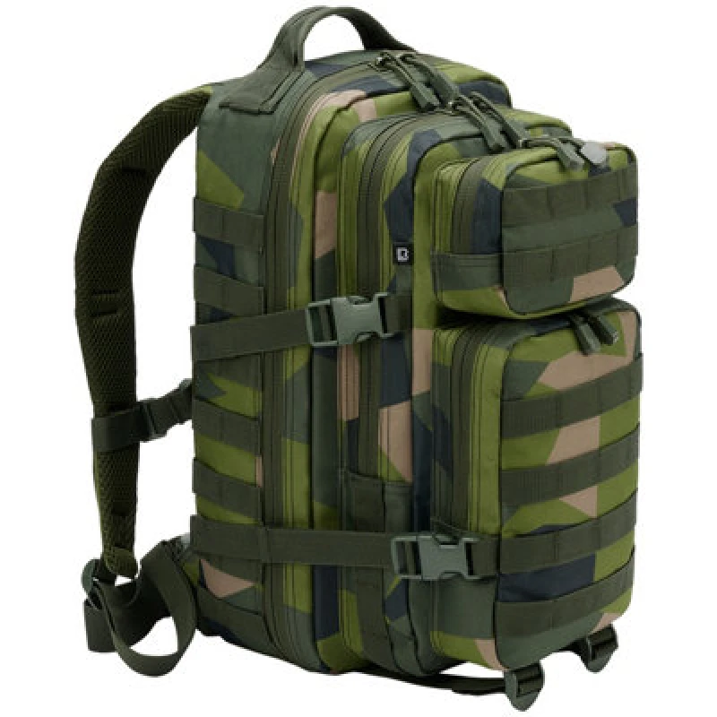 Image of Brandit US Cooper Large Backpack Swedish Camo Backpack camouflage olive Onesize Unisex