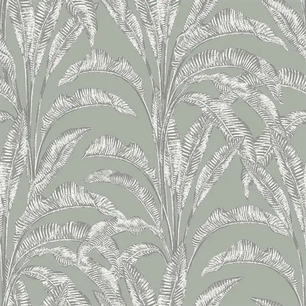 Image of Muriva Ltd Muriva Sansa Leaf Green Wallpaper M61904