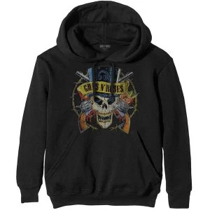 Image of Guns N' Roses - Top Hat Mens Medium Pullover Hoodie - Black