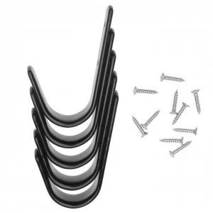 Image of Shires Stable Hooks Set - Black