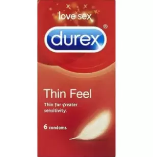 Image of Durex Thin Feel - Pack of 6 Condoms