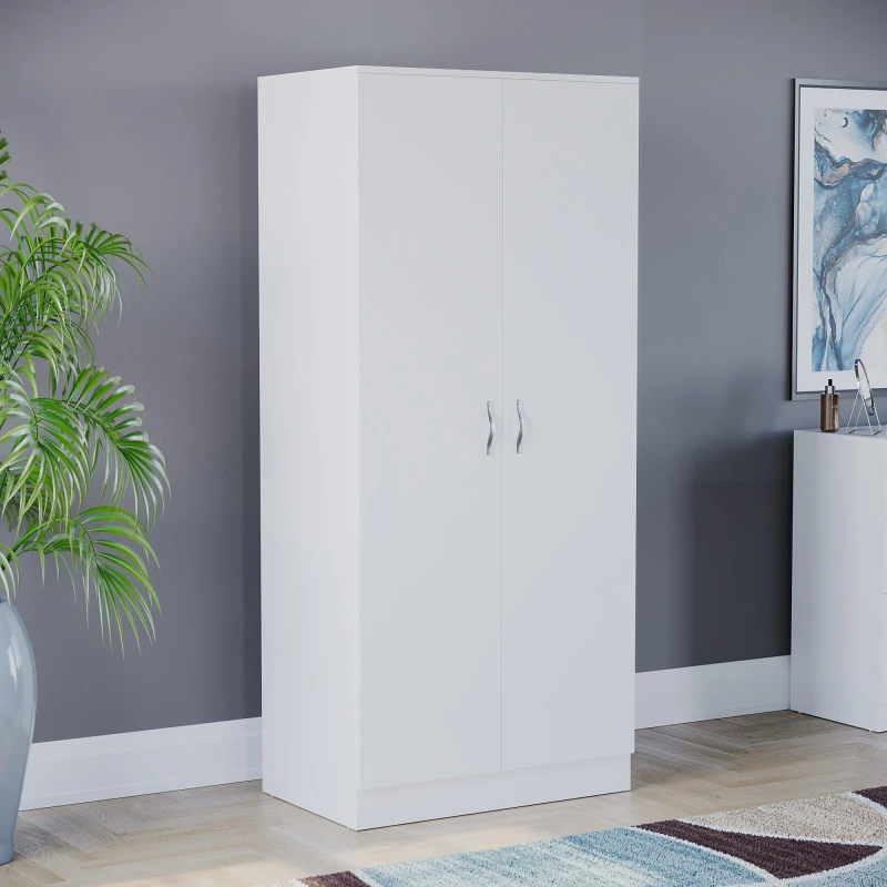 Image of Lassic Vida Designs Riano 2 Door Wardrobe White unisex 2 Door