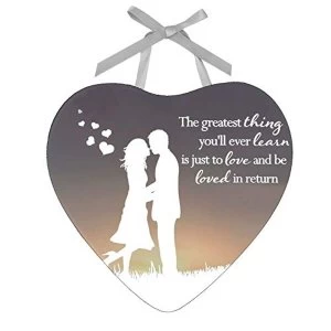 Image of Reflections Of The Heart Greatest Thing Plaque