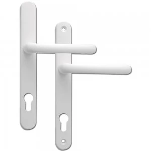 Image of Fab and Fix Offset 92/62 PZ Ashford uPVC Handles - 243mm 211mm fixings