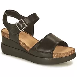 Image of Clarks LIZBY STRAP womens Sandals in Black,4,5,5.5,4.5
