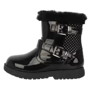Image of Miso Faith Biker Boots Infant Girls - Black