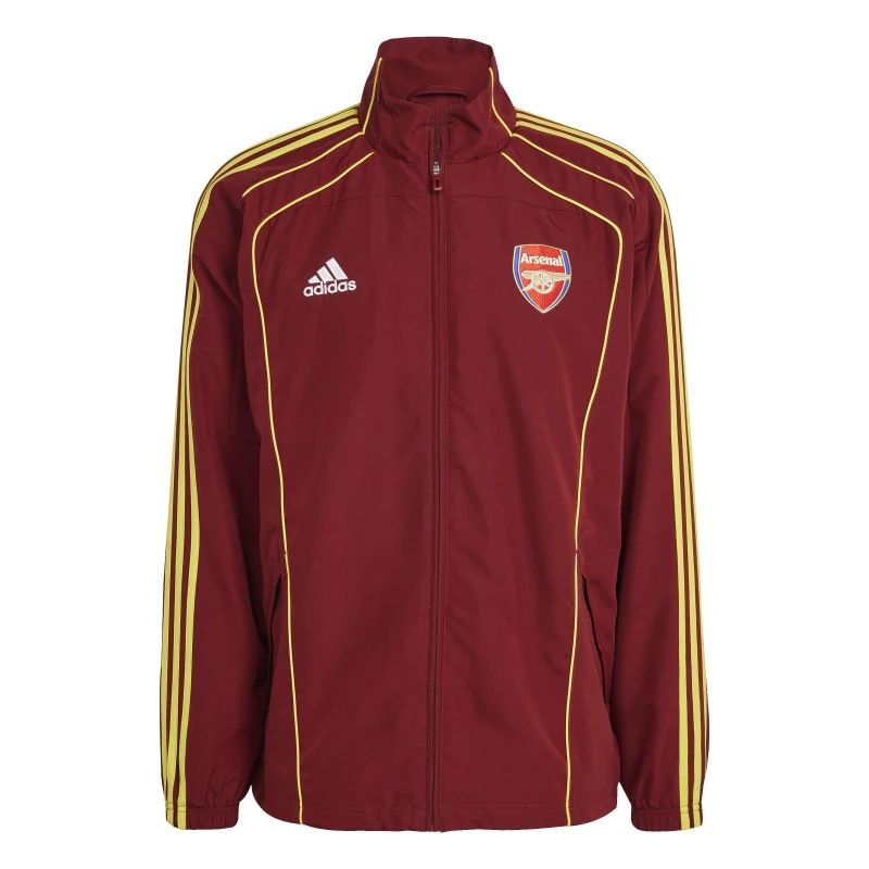 Image of adidas Arsenal Football Club UBP Tracksuit Top Mens Noble Maroon male S