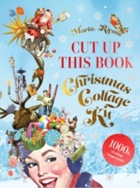 Image of Christmas Collage Kit : Cut Up This Book Paperback / softback