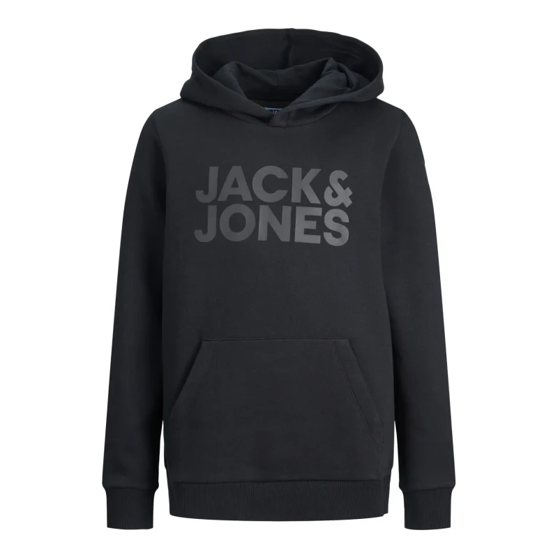 Image of Jack & Jones JJECORP LOGO boys's Children's sweatshirt in Black