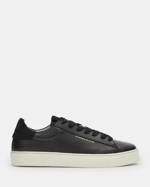 Image of AllSaints Shana Leather Trainers