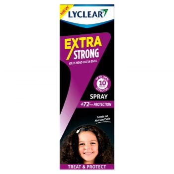 Image of Lyclear Extra Strong Spray Kids Head Lice Treatment 100ml