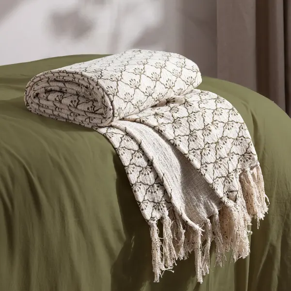 Image of Saku Throw Olive