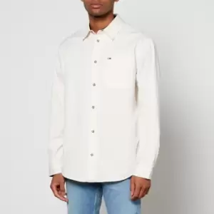 Image of Tommy Jeans Novel Collegiate Organic Cotton Shirt - M