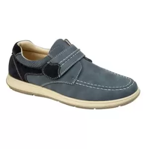 Image of Scimitar Mens Touch Fastening Casual Shoe (8 UK) (Navy)