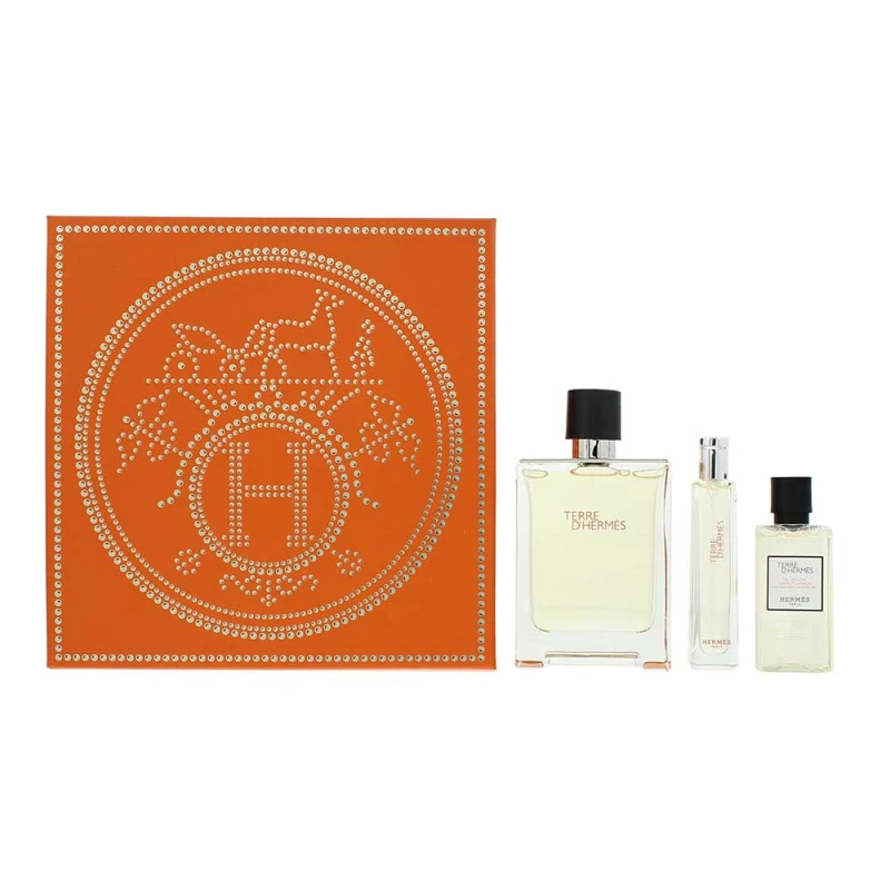 Image of Hermes Terre d'Hermes Eau de Toilette 100ml Gift Set