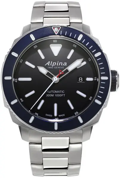 Image of Alpina Watch Seastrong Diver 300 - Black ALP-310