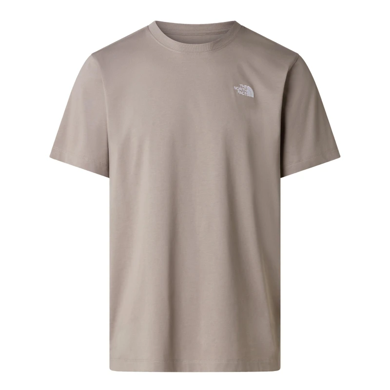 Image of The North Face Regular Fit Simple Dome T-Shirt Mens Stone Slab male Medium