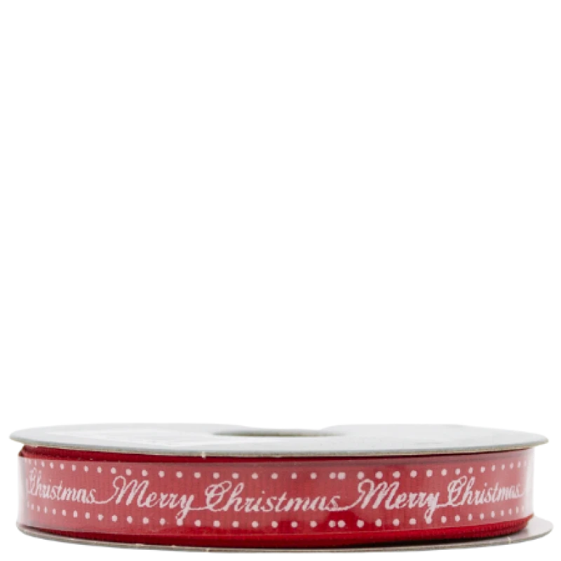 Image of Premier Accents Merry Christmas Ribbon Red - 2 7m RED-428858