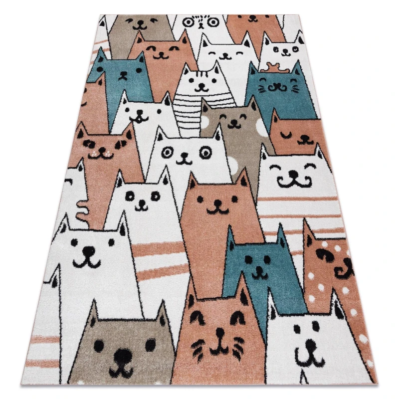Image of RugsX Fun Rug in Pink Size: 120cm x 170cm Pink Unisex 120cm x 170 cm