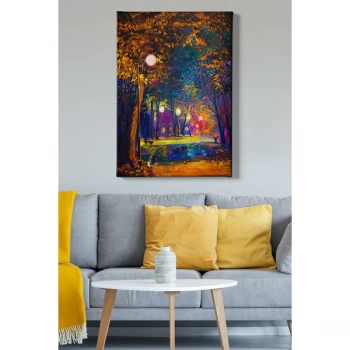 Image of Kanvas Tablo (70 x 100) - 18 Multicolor Decorative Canvas Painting