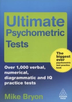Image of Ultimate Psychometric Tests by Mike Bryon Book