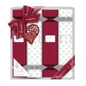 Image of Baylis Harding La Maison Fig Cassis 4 Cracker Gift Set