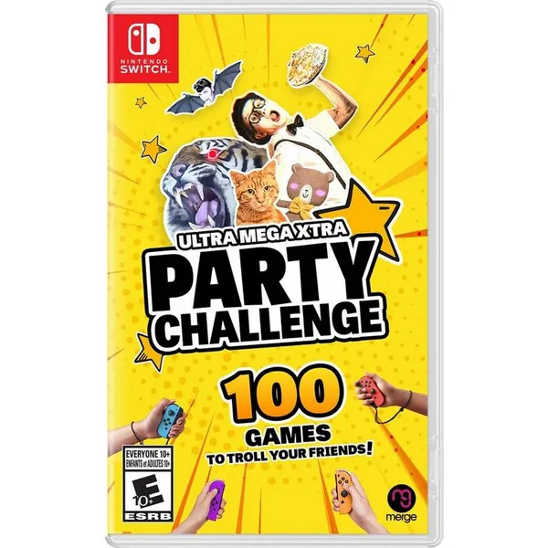 Image of Ultra Mega Xtra Party Challenge Ultra Mega Xtra Party Challenge Nintendo Switch Game
