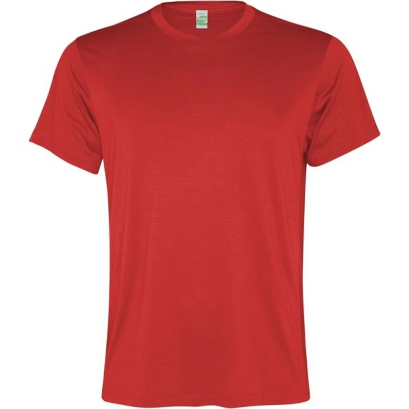 Image of ROLY ROLY Men Slam Short-Sleeved Sports T-Shirt in Red Size: Small Red S Male 5063574003346