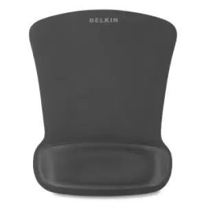 Image of Belkin WaveRest Gel Mouse Pad with Wrist Rest - Black