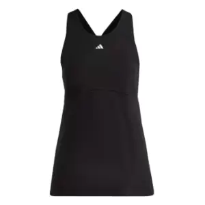 Image of adidas Studio Tank Top Womens - Black