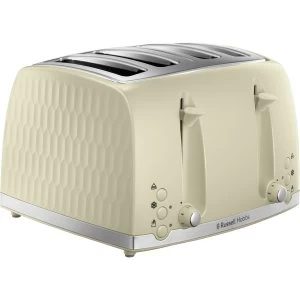 Image of Russell Hobbs Honeycomb 26072 4 Slice Toaster