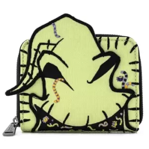 Image of Loungefly Disney The Nightmare Before Christmas Oogie Boogie Creepy Crawlies Zip Around Wallet