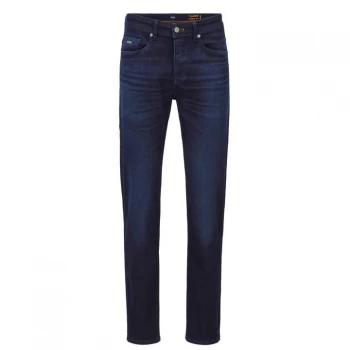 Image of Boss Taper Jeans - Dark Blue 409