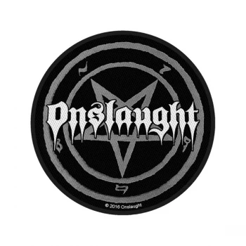 Image of Onslaught - Pentagram Standard Patch