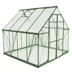 Image of Palram - Canopia Balance Greenhouse 8 x 8 -Green