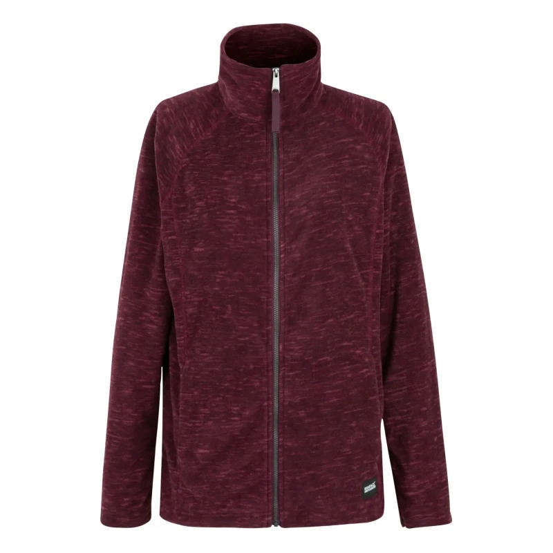 Image of Womens full-zip fleece Regatta Mayse Rouge Female 42