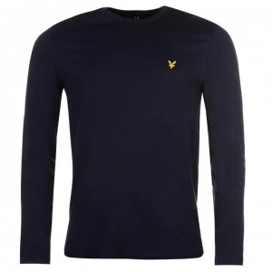 Image of Lyle and Scott Sleeve Tee - Navy Z99