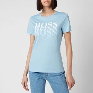 Image of Hugo Boss Eloga 1 T-Shirt Patel Blue Size L Women