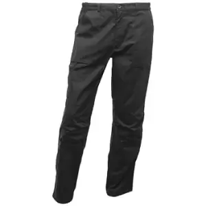 Image of Regatta Mens Workwear Action Trouser (Water Repellent) (38 Short) (Black) - Black