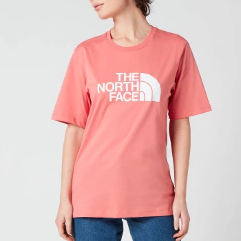 Image of The North Face Womens Bf Easy T-Shirt - Peach - M